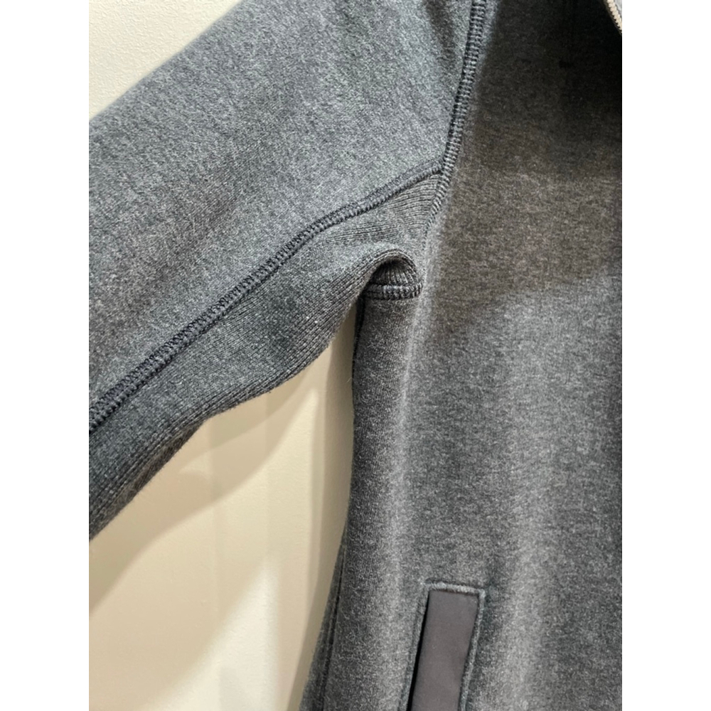 Lululemon En Route Jacket Size 6 Gray Fill Zip Fleece Zip Back - Picture 4 of 11